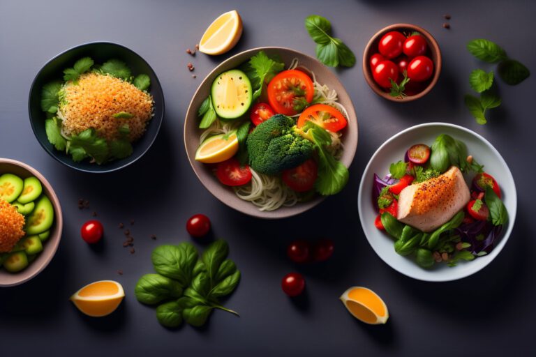 vegan lunch op tafel in vegan recepten