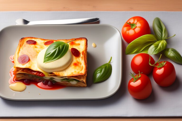 vegetarische lasagne